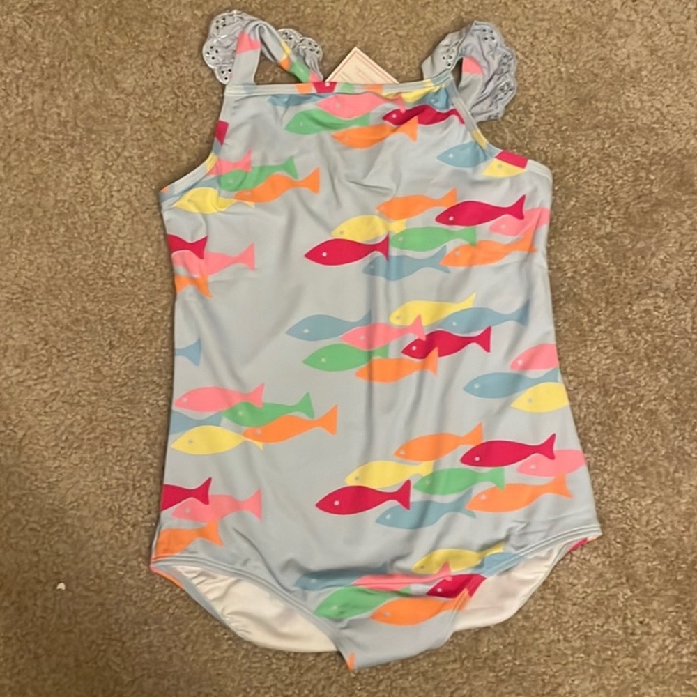 NWT The Beaufort Bonnet Company Fishes Bathing Suit